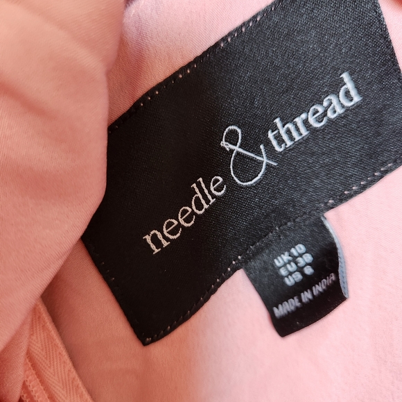 Needle and thread pink sequin top - Picture 4 of 5